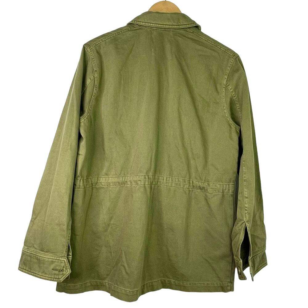 Lucky Brand Army Green Chore Jacket Medium Utility New - Picture 4 of 14